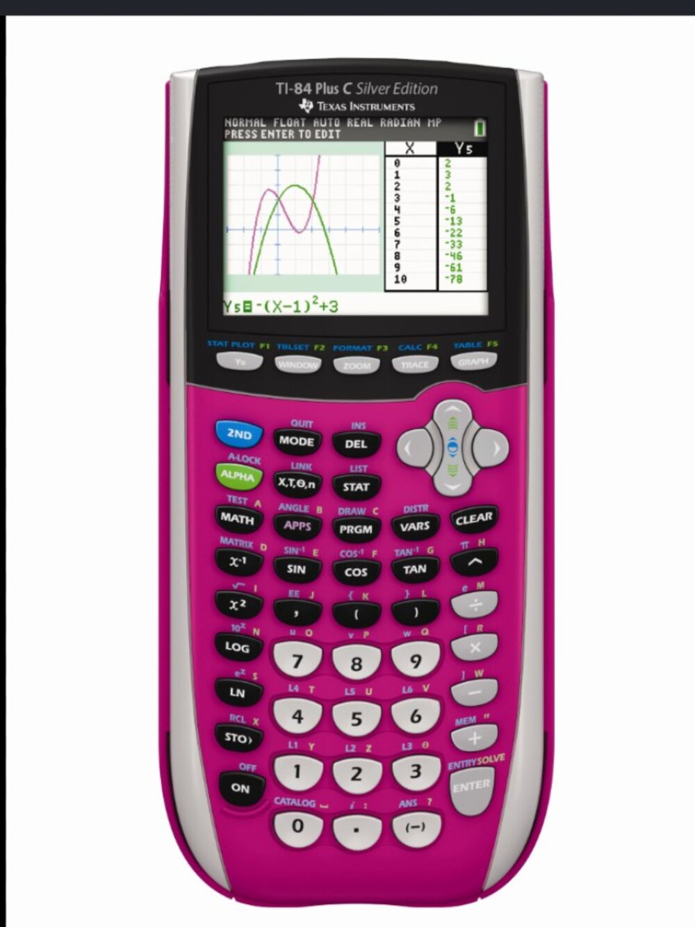 Texas Instruments TI-84Plus graphing calculator